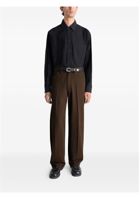 wide pants man cacao LEMAIRE | PA1306 LD1067BR423